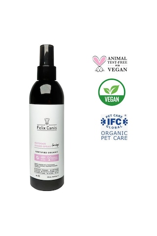 Felix Canis Köpekler İçin Dış Mekan Koruma Spreyi Organik Vegan 250 ML