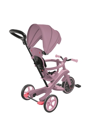 Globber Explorer 4in1 Trike Bisiklet Ecologic Açık Pembe