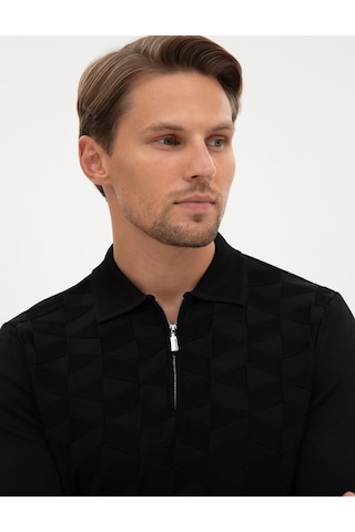 Pierre Cardin Erkek Siyah Kazak /triko 50315688-vr046 Siyah
