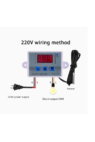 Xh-w3002 Dijital Termostat Sıcaklık Kontrol Cihazı