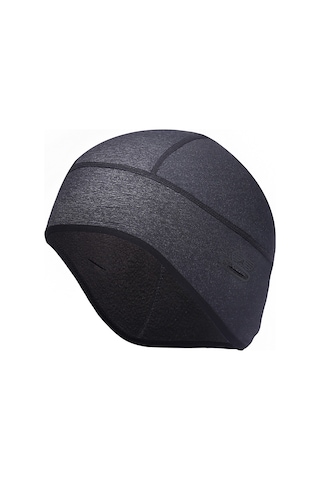 Geeroyoo Sonbahar Ve Kış Bisiklet Şapkası - Kulak Koruyucu, Gözlük Delikli, Rüzgar Önleyici, Isıtıcı, Gri Renk Gri