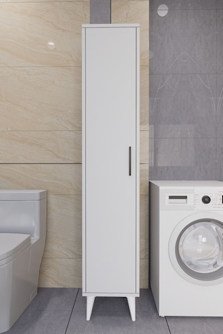 Tandem Çok Amaçlı Dolap Banyo Dolabı Beyaz Beyaz