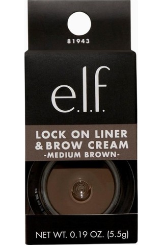 E.l.f. Lock On Liner Brow Cream Uzun Ömürlü Kaş Ve Göz Tanımlama Kremi Kaş Makyajı Medıum Brown