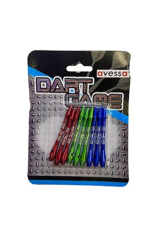 Özel Seri Salon Oyunu Hobi Oyun Renkli Dart Oku Shaftı Shaft-20 Çok Renkli