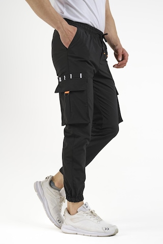 Oksit Pietro Slim Fit Kort Paraşüt Kargo Cepli Erkek Eşofman Alt KARIŞIK RENK Çok Renkli