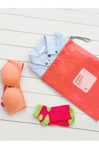 Travel Kıyafet Ve İç Çamaşırı İçin Yol Torbaları, 1 Adet, Mercan Rengi 239523587 Leylak