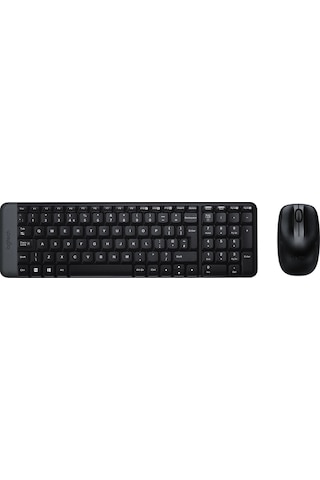 Logıtech Mk220 Q Tr Sıyah Kablosuz Klavye+mouse Set 4825