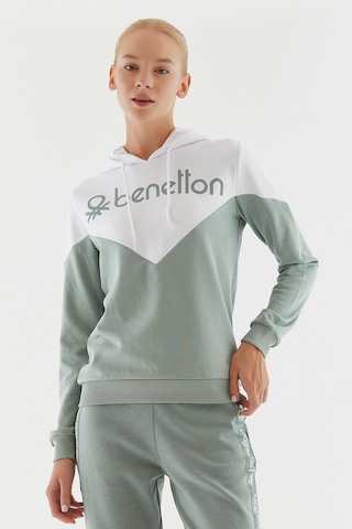 United Colors Of Benetton Kadın Sweatshirt Bnt-w20708 Mint