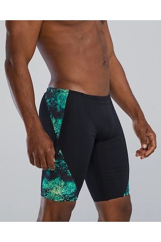 Tyr Durafast Elite Erkek Jammer Mayo - Radiant Flare Siyah - Yeşil