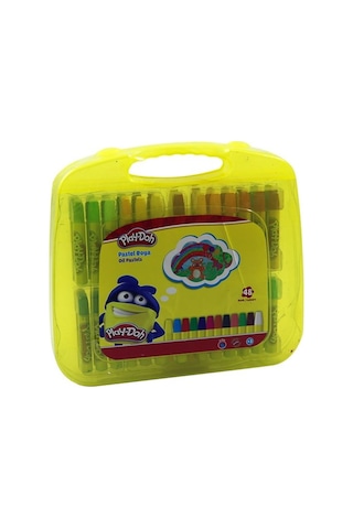 Play-Doh 48 Renk Pastel Boya Çantalı Pa013