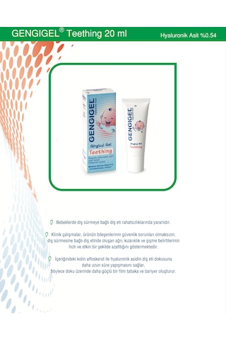 Gengigel Teething Jel Diş Çıkarma Jeli 20 Ml