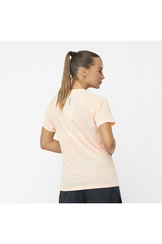 Salomon Cross Run Ss Tee W 27956 Çok Renkli