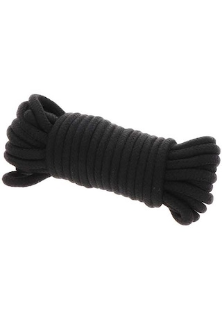 Fastieshop Bondage Esaret İpi Siyah 10 Metre Siyah