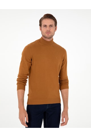 Pierre Cardin Erkek Kahverengi Kazak /triko 50296548-vr163 Kahverengi