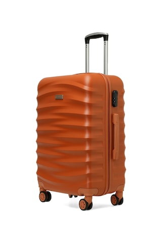 Lumberjack Newyork -b Abs 5pr Kiremit Unisex Büyük Boy Valiz 000000000102042700 Kırmızı