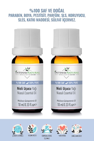 Intense Natural Nioli Uçucu Yağı 2 x 10 ML