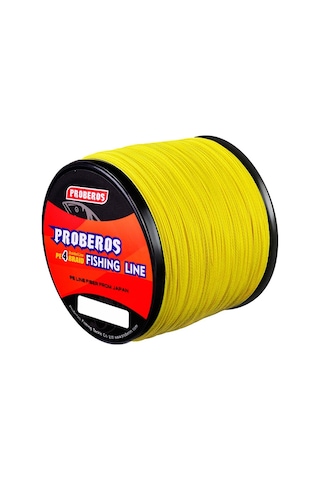 Sones Proberos 4 Düzenlendi 300m Balık Misinası, Misina Numarası: 3.0 / 35lb Sarı