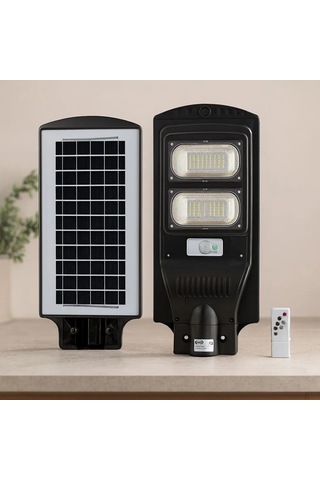 Jenerik 200w 6500k Sensörlü Güneş Enerjili Sokak Lambası