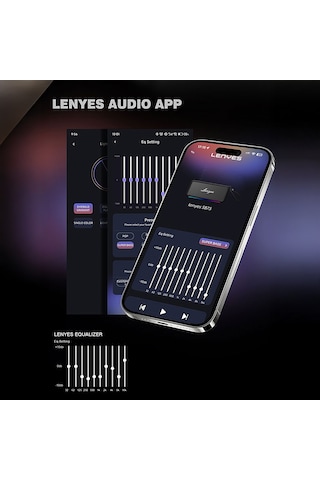 Lenyes S875 Elegance Serisi Rgb Işıklı Taşınabilir Su Geçirmez Tws Bluetooth Hoparlör V5.3 40w Bej Bej