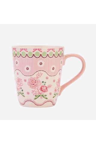 Pembe Stoneware Kupa 375 Ml