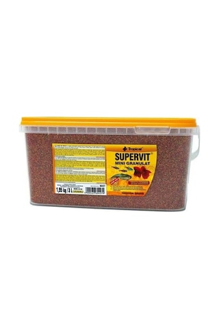 Tropical Supervit Mini Granulat 250 Gram Açık Balık Yemi