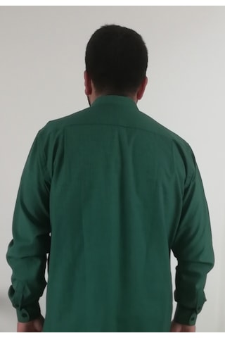 Tousus Regular Fit Pitikareli Vual Erkek Gömlek Kls-4016-tss Yeşil