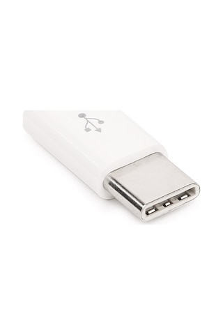 Dark Usb3.1 Type-C Erkek - Micro Usb 2.0 Dişi Beyaz Dönüştürücü DK AC U31XMICROW