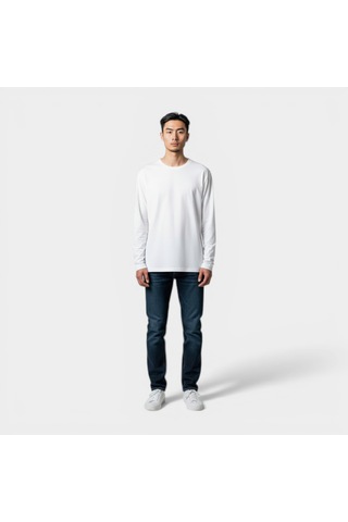 Lumberjack Mb Facts 14ljk-12829 5pr Beyaz Erkek Sweatshırt Beyaz