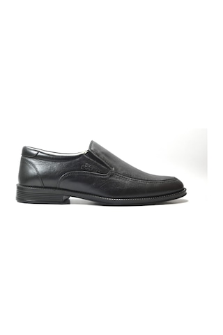 Dr. Comfort 9608 Hakiki Deri Siyah Ortopedik Erkek Ayakkabı Siyah