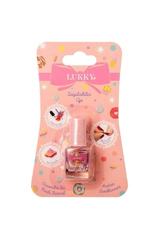 Mega Confetti Serisi Parıltılı Fuşya Oje 3.5ml