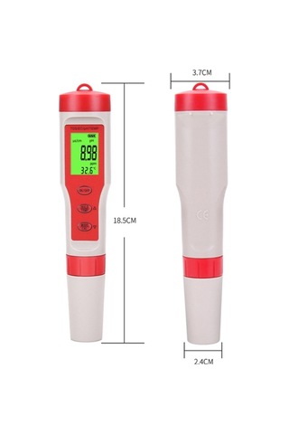 Butu 4'ü 1 Arada Taşınabilir Ph/tds/ec/temp Test Kalemi Çok Fonksiyonlu Su Kalitesi Test Cihazı