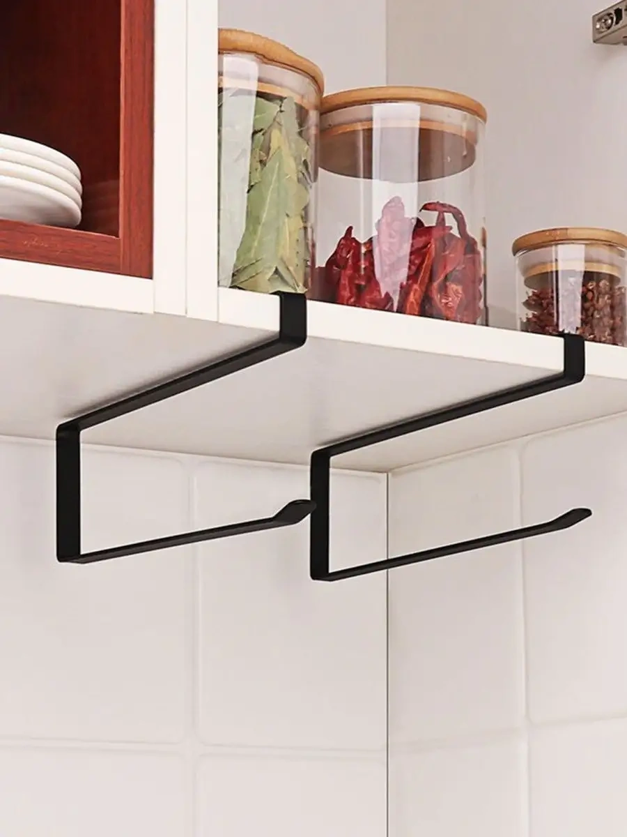 Kastly Kağıt Havlular İçin Tutucu Mutfağı Düzenleyici Raf 60848508 Siyah