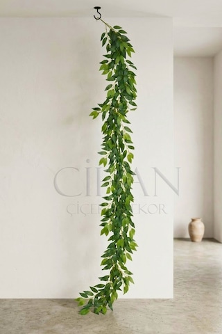 Cihan Çiçekçilik Yapay Adana Sarmaşığı - 180 Cm Yeşil