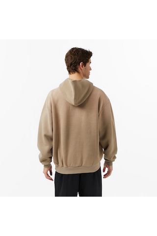 Karl Kani Retro Oversized Erkek Kahverengi Sweatshirt Km253-014-2 Kahverengi