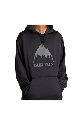 Burton Burton Oak Pullover Hoodie Erkek Siyah Sweatshirt 13572 Siyah