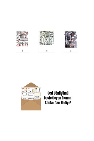 Cumhuriyet'i Çok Sevmiştim + Demokrasi Korkusu + 1915: Ermeni Soykırımı + Okuma Sticker'ları