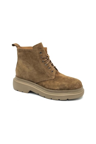 Lufian Marvın Erkek Süet Deri Casual Bot Camel