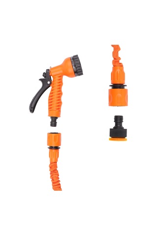 Qingmipy "7 Fonksiyonlu Genişleyen Bahçe Hortumu - 150ft Sızdırmaz, Yüksek Basınçlı, Esnek Ve Dayanıklı"