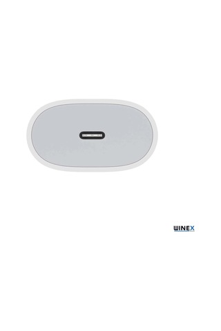 Winex Pd20W Quick Charger Type­-C Kablolu Şarj Aleti Set Beyaz