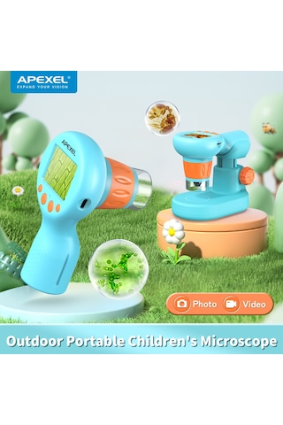 Apexel Çocuk Mikroskop Kiti
