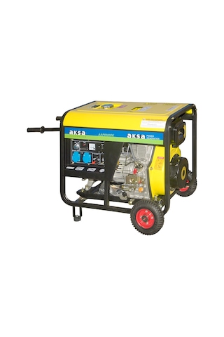 Aksa Aap 8000 De Monofaze Marşlı 8 Kva Dizel Jeneratör