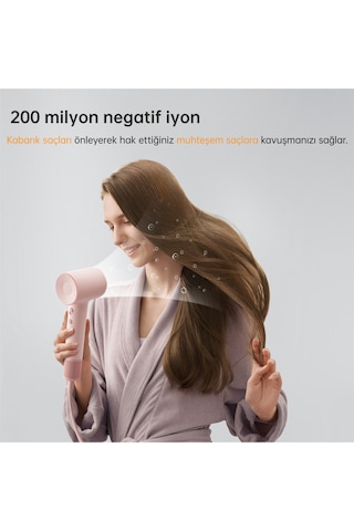 Laifen Se 2 Saç Kurutma Makinesi - Pastel Pembe