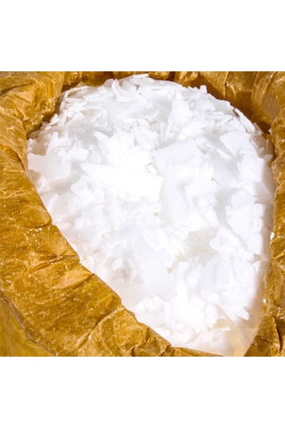 Tahtakale Toptancı Alman Fleke Yaprak Soya Parafini Soya Wax 1 Kg Beyaz - Krem