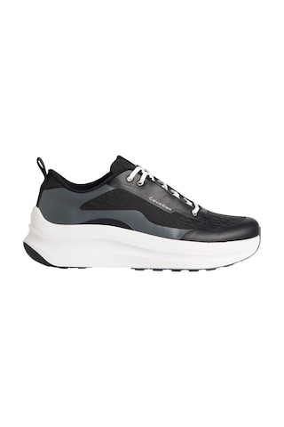 Erkek Chunky Runner Laceup Mix Aop Ayakkabı Ym0ym0145601f Siyah
