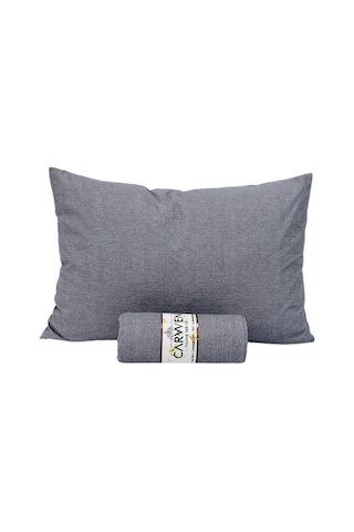 Ranfors Pamuk Battal Boy Lastikli Çarşaf Takımı Gri Renk