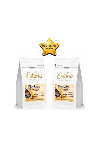 Filtre Kahve Etiyopya 2x250g Öğütülmüş Kahve 500g