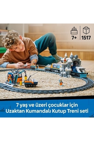 Lego Kuzey Kutbu Ekspres Treni Yaratıcı Seti, 7 Yaş Ve Üzeri Çocuklar İçin