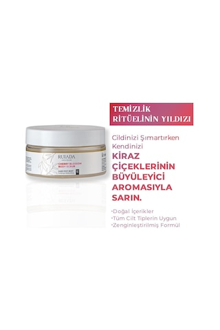 Japon Kiraz Çiçeği Body Scrub Besleyici Arındırıcı Nemlendirici Vücut Peelingi 250 Ml.