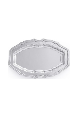 Yargıcı Metal Tepsi 26x13x18 Cm 26knhs1001n St
