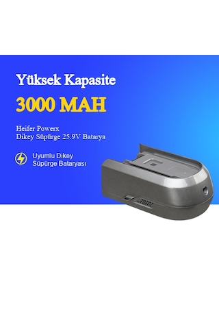 Heifer Powerx Dikey Süpürge 3000 Mah Batarya